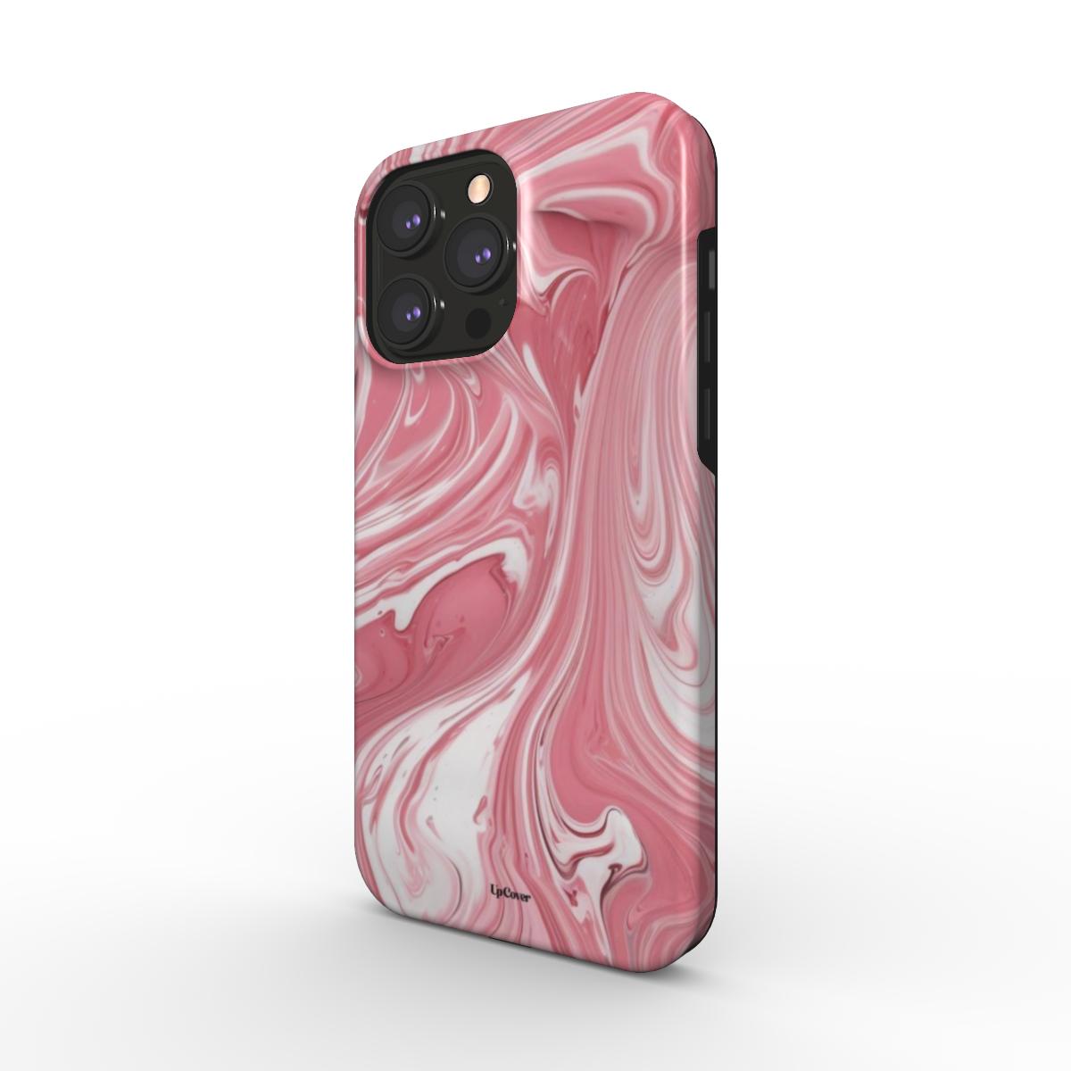 Pink Marble Paint Phone Case (MagSafe)