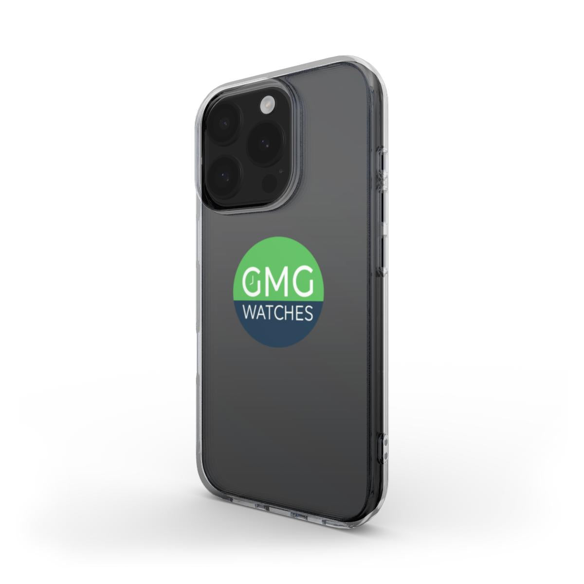 GMG Watches Large Circle Logo Clear Phone Case