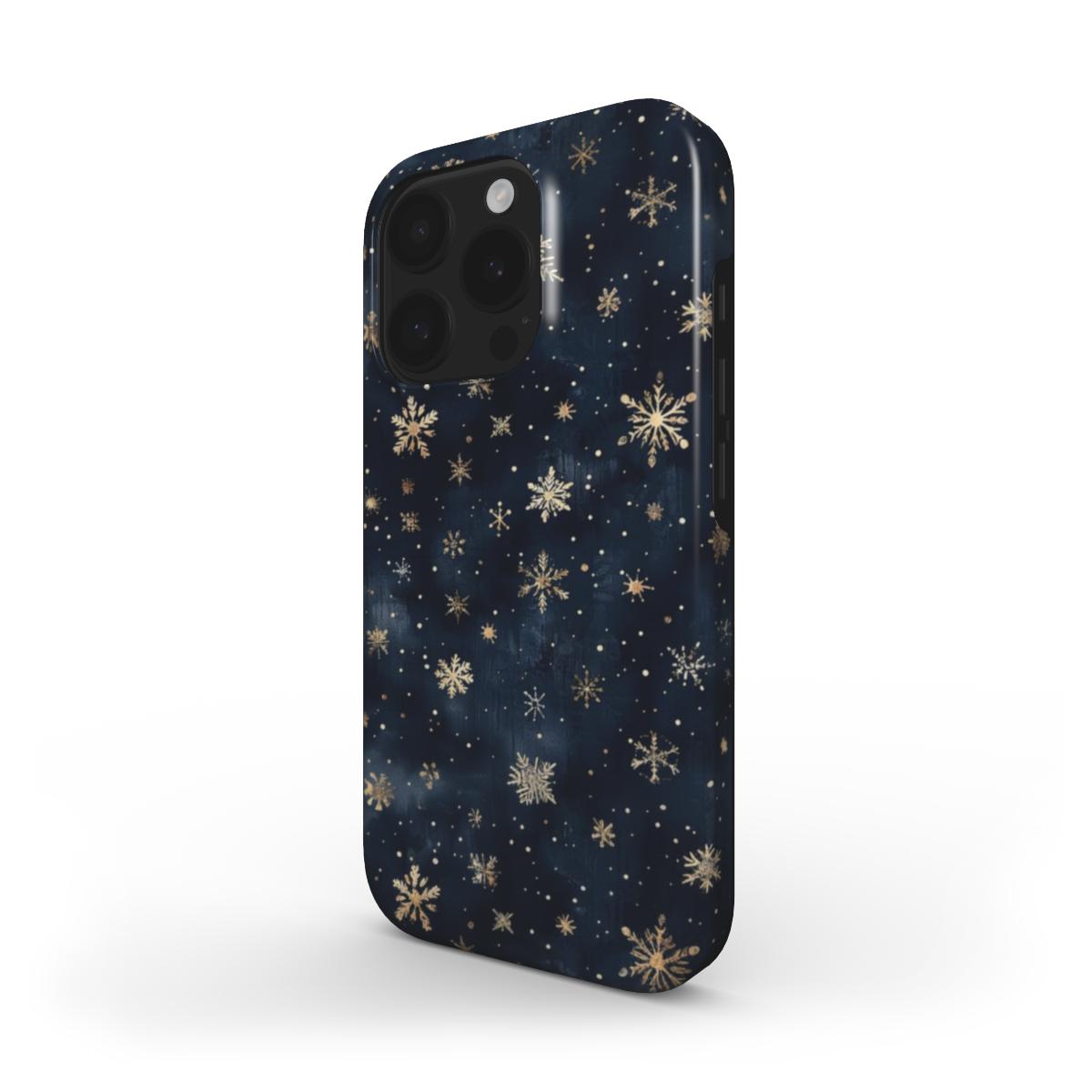 Midnight Snow MagSafe Tough Phone Case